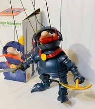VTG Sir Dorric the Knight Puppet Toy Weapons Daniel Oates Bozart 2000 w/Box