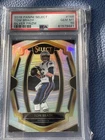 2018 panini select #166 tom brady silver premier level prizm PSA 10
