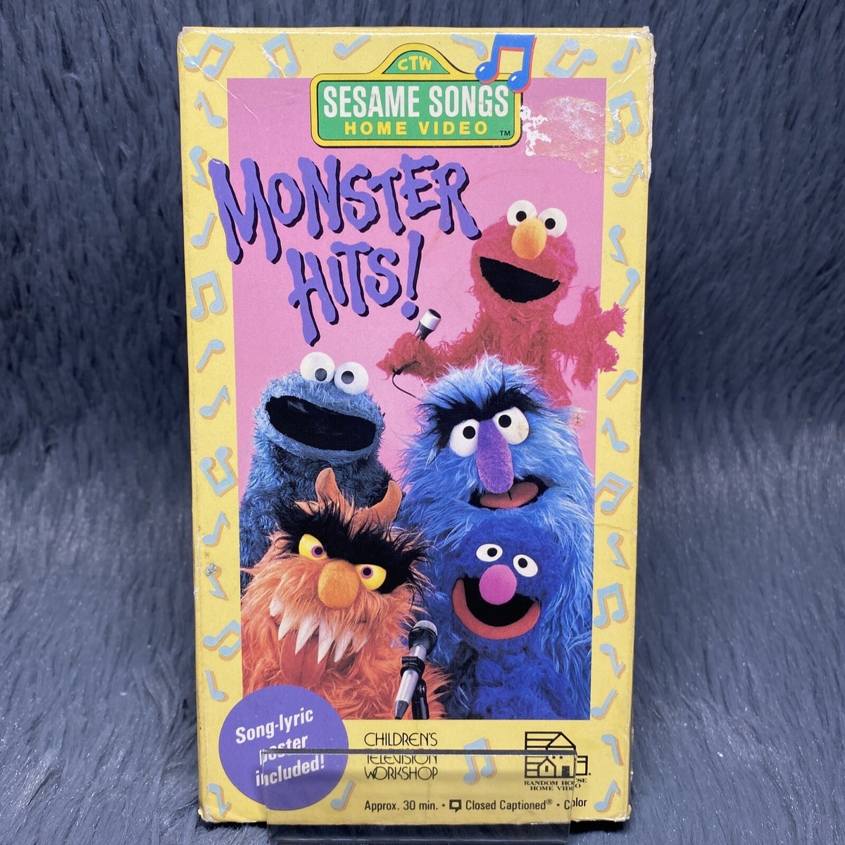 その他 Monster Hits 15 Hits Video Selection (VHS) Monster Hits! Sesame Street Songs Home Video VHS Tape 1990