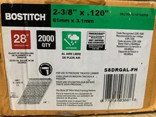 Bostitch 2-3/8-in x 0.113-in 28 Degree Galvanized Ring Collated Framing Nails