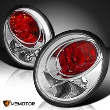Clear Fits 1998-2005 Volkswagen Beetle Tail Lights Brake Lamps Left+Right Pair