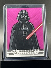 2024 Topps Star Wars Masterwork DARTH VADER Sketch Card by Jake Minor