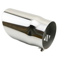 Silver Rear Exhaust Muffler Tail Pipe Tip Fit For Jeep Grand Cherokee 2011-2013