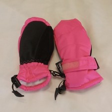 3M Thinsulate Girls Insulated 2 to 4 year old Pink Mittens. Warn, Winter.