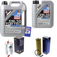 Sct Inspektionspaket Liqui Moly Top Tec 4600 6L 5W-30 FüR Mercedes-Benz C-Klasse