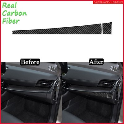 For Nissan Rogue X-Trail 2021-25 Real Carbon Fiber Passenger Co-pilot Panel Trim