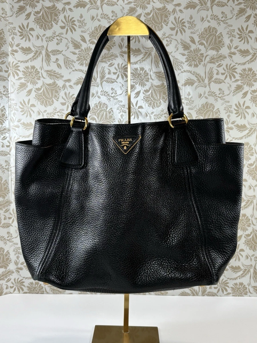 PRADA Snap Leather Exterior Bags & Handbags for Women for sale | eBay