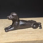 Cast Iron Lying Dog Doorstop – Vintage Style Figural Door Stop