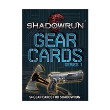 Catalyst Shadowrun 5th Ed Gear Cards VG+/NM