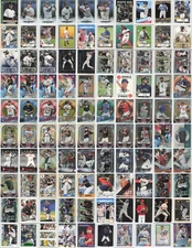 (100) MLB Insert Card Lot MLB Baseball Cards Inserts Collection