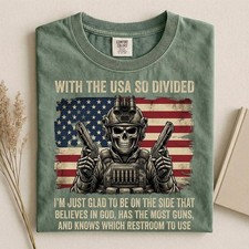 Patriotic Christian USA Comfort Tee