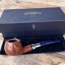 Savinelli Eleganza Smooth Natural Prince (315 KS) 6mm Filter Pipe - New