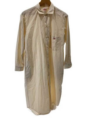 DANTON Long Sleeve Dress, Size 36, Cream