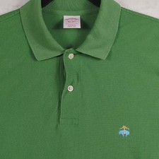 Brooks Brothers Performance Polo Original Fit Size Large Mens Polo Shirt