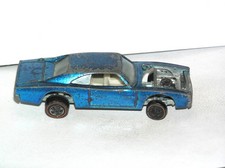 1969 Hot Wheels Redline Custom Charger **BLACK LIGHT SPECIAL**