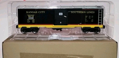 #ad MENARDS O GAUGE KANSAS CITY SOUTHERN LINES #11142 COVERED HOPPER BOXCAR 279 7102 $50.80