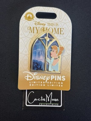 2024 Disney DLP This is My Home Window Princess Cinderella Castle LE 2500 Pin