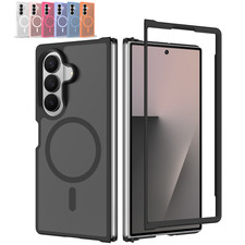 For Samsung Galaxy Z Fold8 Ultra/Fold 8 7 6 Mag Safe Case Cover Tempered Glass