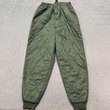 Quilted Trousers Underwear CWU-9/P Green US Military Jogger Vintage Baselayer