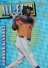 2025 Topps Chrome Logofractor All Etch #CAE-14 Yordan Alvarez - Houston Astros