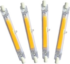 Edearkar 118mm 20W R7S LED Bulb 200W Halogen Equiv J-Type 6000K 4-Pack