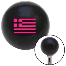 Pink Greece Black Shift Knob w/ M16x1.5 Insert Shifter Auto Manual Custom Brody