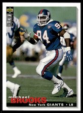 1995 Collector's Choice Michael Brooks New York Giants #319 12916