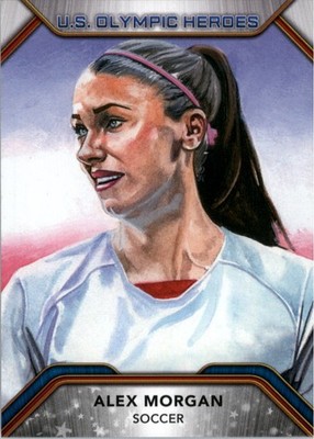 2021 Topps U.S. Olympic Team Olympic Heroes #OHAM Alex Morgan