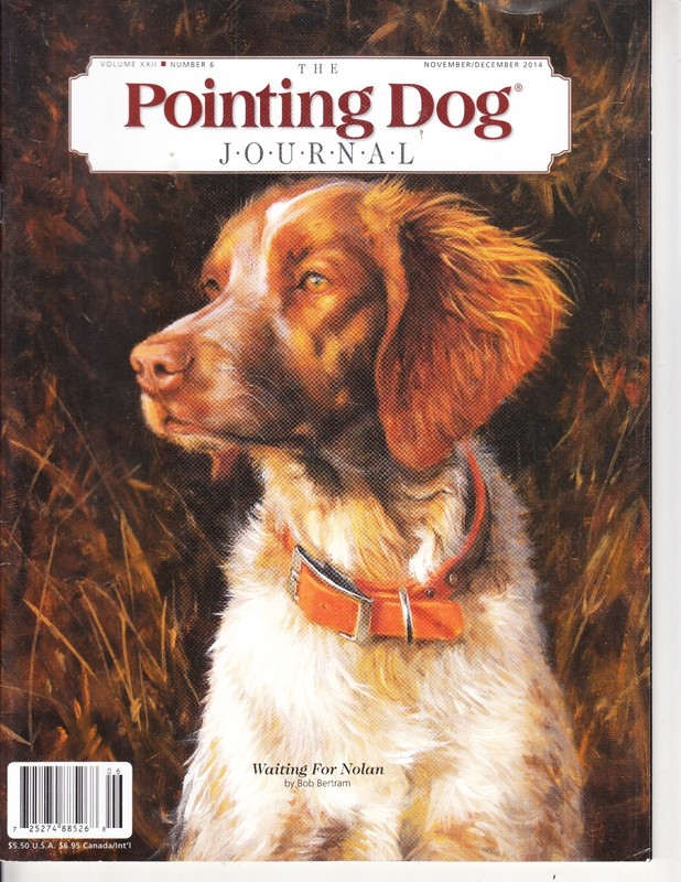 Pointing Dog Journal November/December 2014 Vol XXII Number 6
