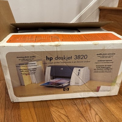 HP Deskjet 3820 Color Inkjet Printer  New Open Box ''Rare''