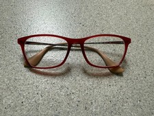 Ray Ban Eyeglasses, Frames Only, RB 7053 5525, 54-17-140, Red