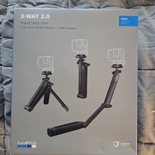 GoPro AFAEM-002 3-Way 2.0 Hand Grip - Black NEW/SEALED 