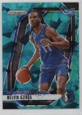 2024-25 Panini Prizm Teal Ice Prizm 206/225 Melvin Ajinca #255 0dv1