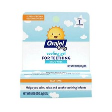 Non-Medicated Cooling Gel for Teething 0.33 Oz By Baby Orajel