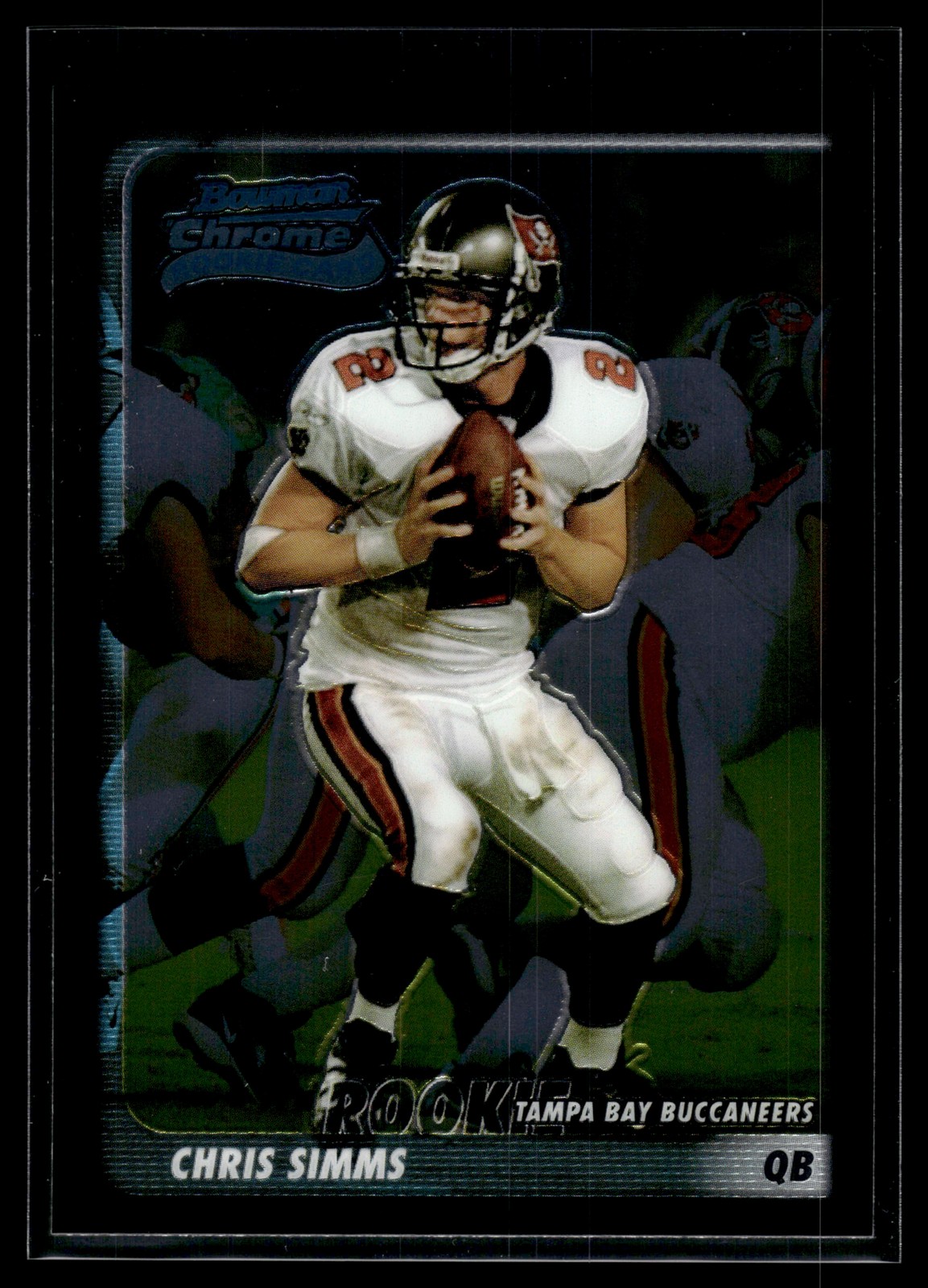 Chris Simms 2003 Bowman Chrome Card #201