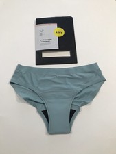 Knix Women  s Super Absorbency Leakproof Bikini Panties Sz Small Sage