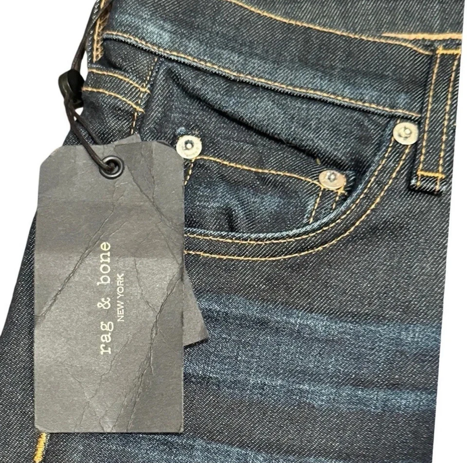 Jeans Rag & Bone Med Wash Blue Dre Beverly TALLA 25 Foto 3 de 4
