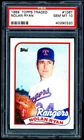 Nolan Ryan Card 1989 Topps Traded #106T PSA 10