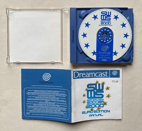 SEGA Dreamcast - SWWS 2000 SEGA WORLDWIDE SOCCER EURO EDITION - PAL. CIB. Tested