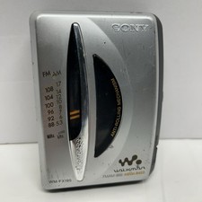 SONY Walkman WM-FX195 Cassette Player  AM/FM Radio New Belt  Works  Cleaned 