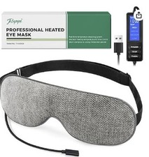 PROFESSIONAL Heated Eye Mask- Precision Heating and Time Controls - USB-C