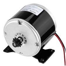 Efficient 24V DC Electric Motor - 350W Power, 3000RPM Speed, Lightweight 4.5 lbs