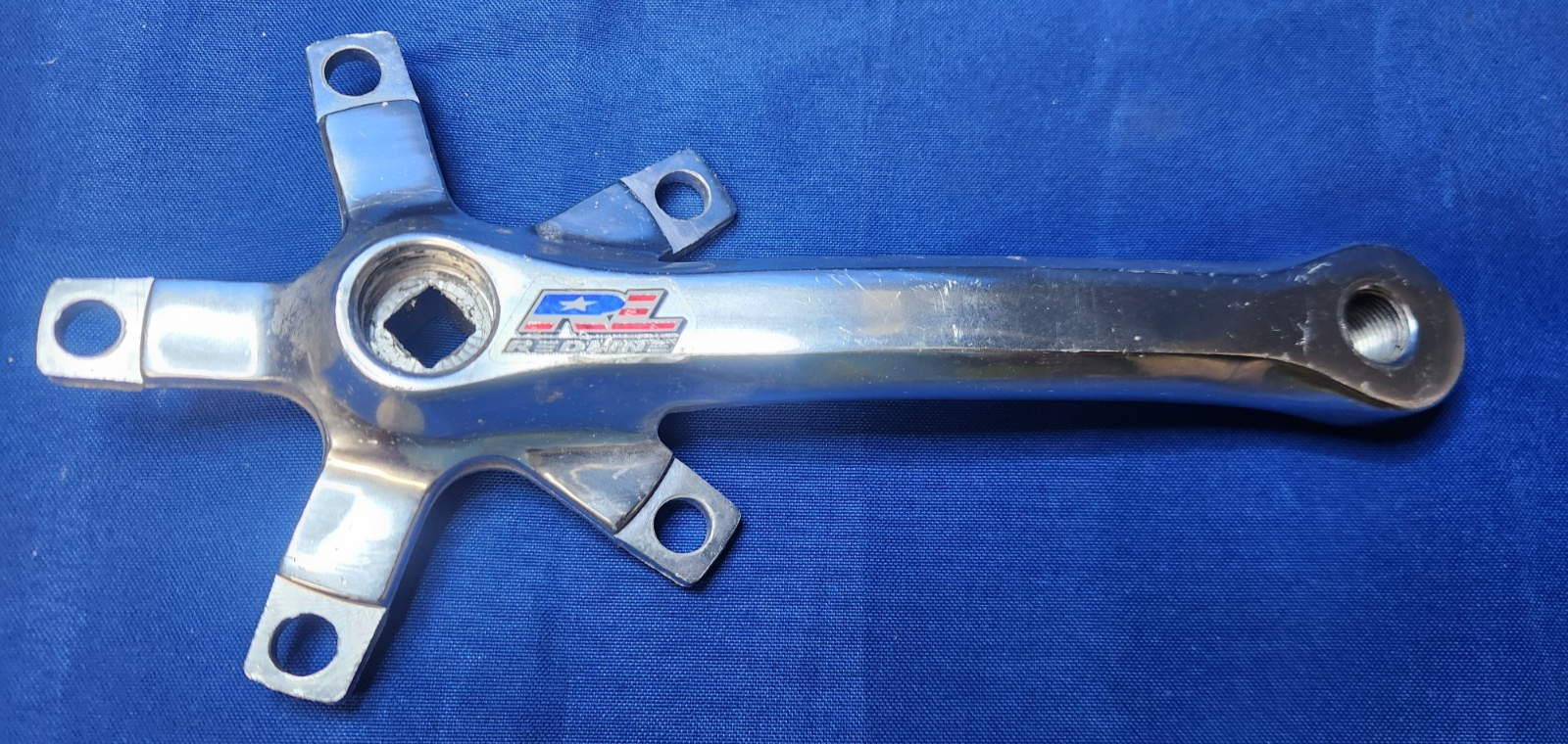 REDLINE CFJ/CFM Square Crankset 110BCD Silver 165/155mm 40T Drive Side ...