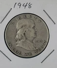 1948 Franklin Silver Half Dollar 🔥