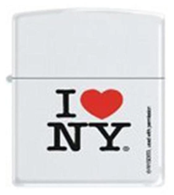 Zippo 8794 i love new york white Lighter Discontinued