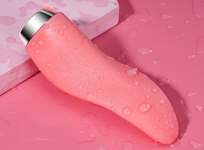Clit Licking Tongue Vibrator G-Spot Dildo Stimulator Oral Sex Toys for