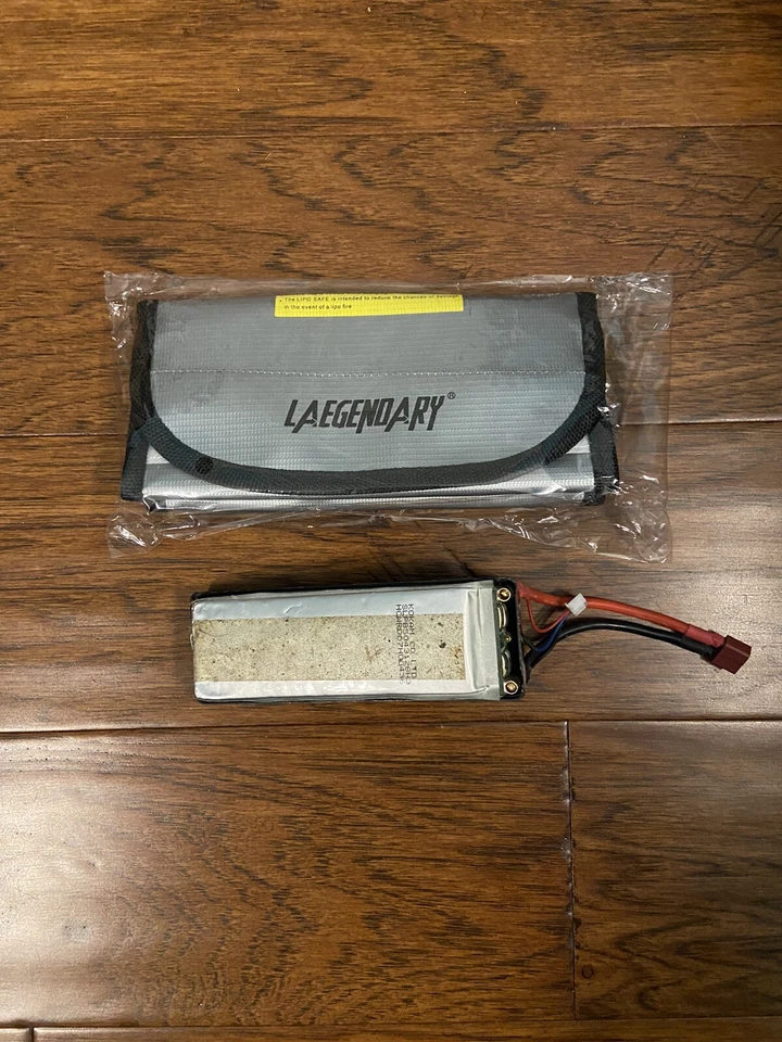 Team Orion 7.4v 2S 20C SLPB LiPo Battery 2400mAh & LiPo Safe Charging Storage - Image 2 of 3