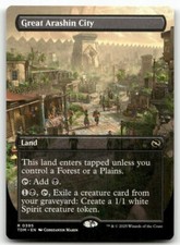 Great Arashin City (Borderless) #395 MTG Tarkir TDM NM X1