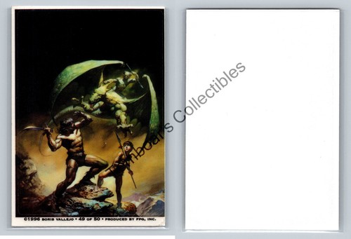 1996 Boris Vallejo Stickers ⭐️FPG Inc. ⭐️ Lot of 11 ⭐️Fantasy & Mythology Art - Picture 10 of 10