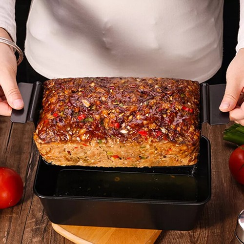 Non-stick Toast Box Loaf Bread Tin Pan Mold With Drain Tray Kitchen Baking Tool - Picture 7 of 23